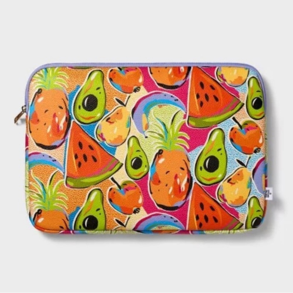 15" Tech Sleeve Zippered Laptop Case Fruit Print - Target Tabitha Brown